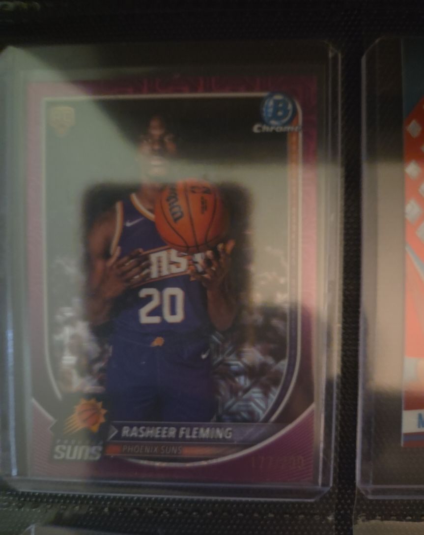 2025-26 Topps Chrome #281 Rasheer Fleming — front