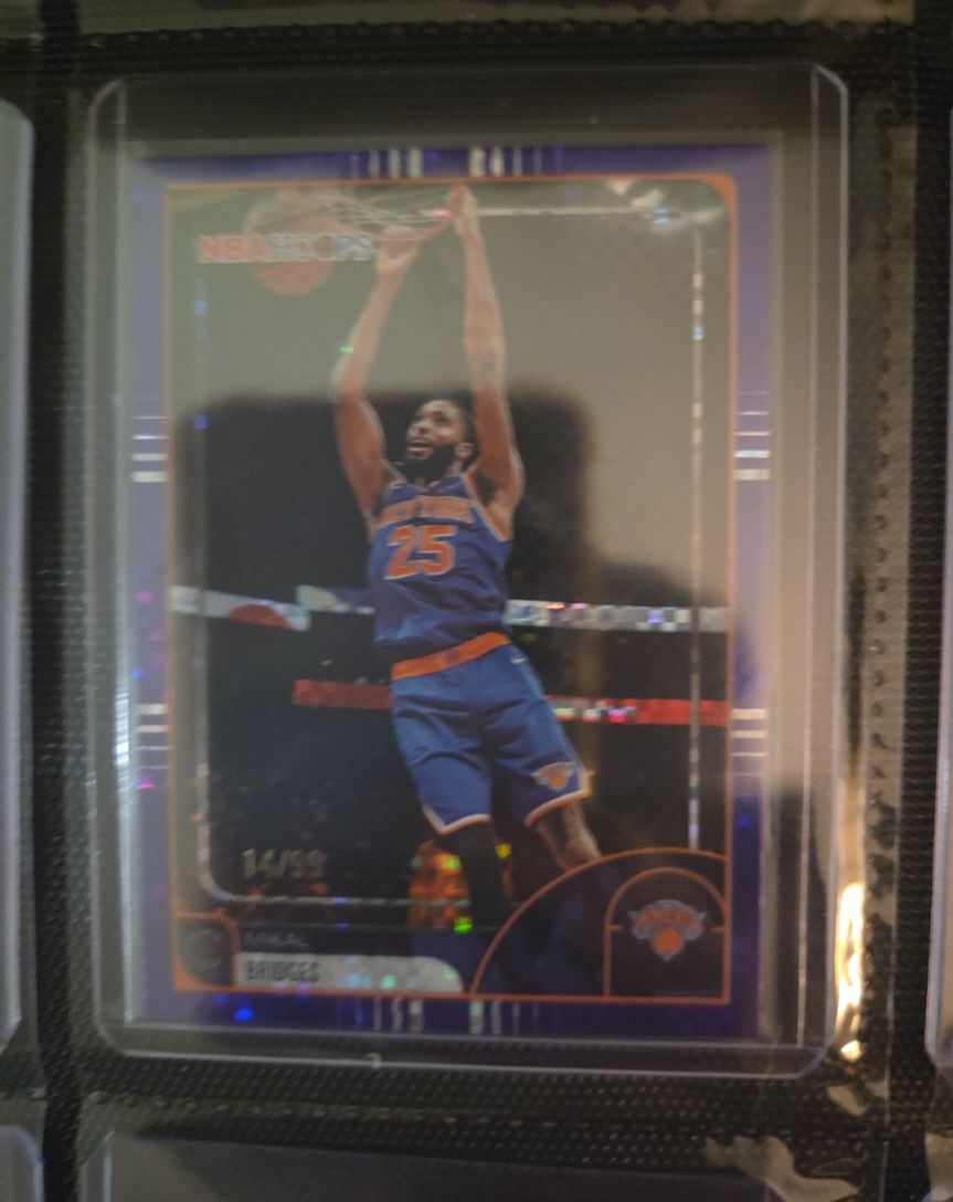 2025-26 Topps NBA Hoops #14 Mikal Bridges — front