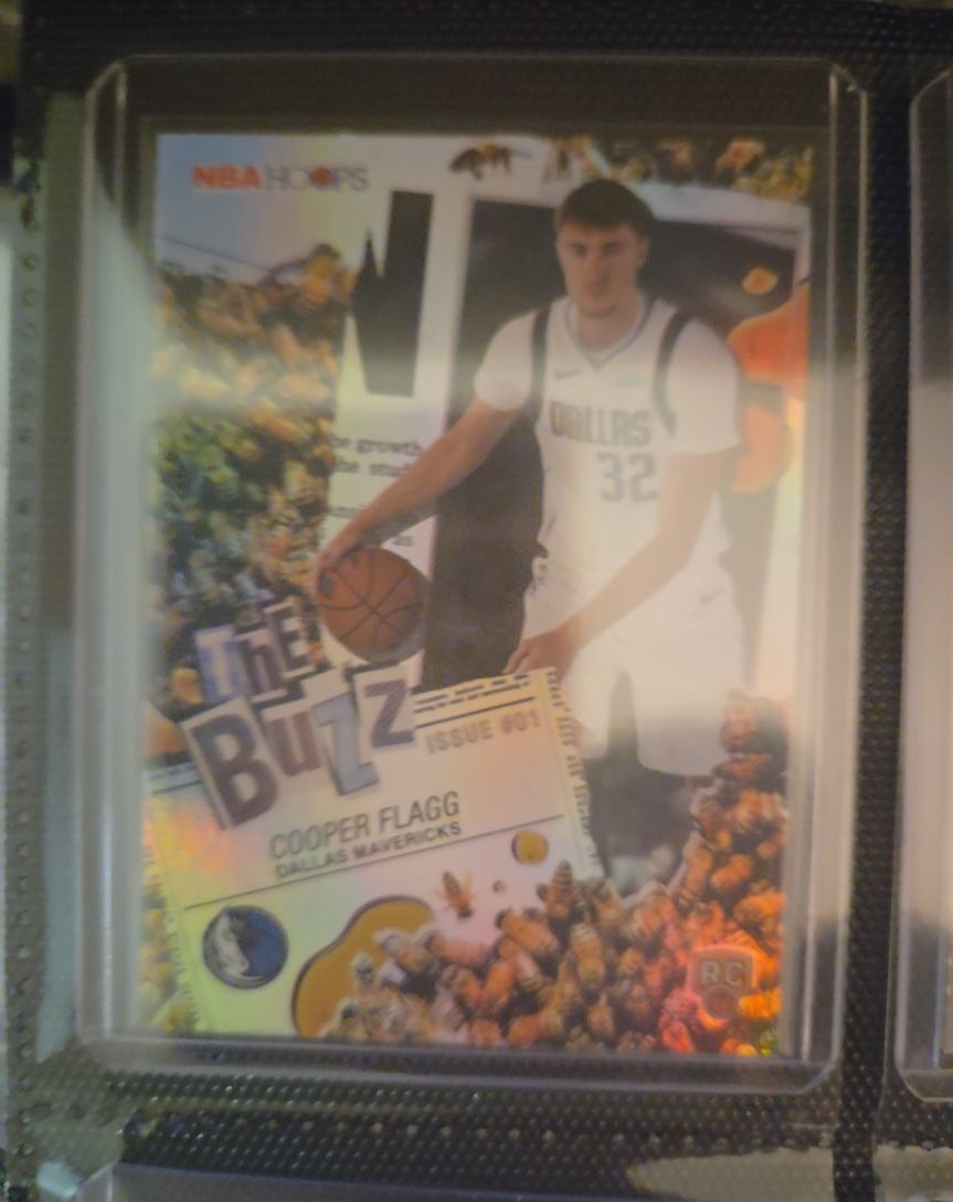 2025-26 Topps NBA Hoops #TB-1 Cooper Flagg The Buzz — front