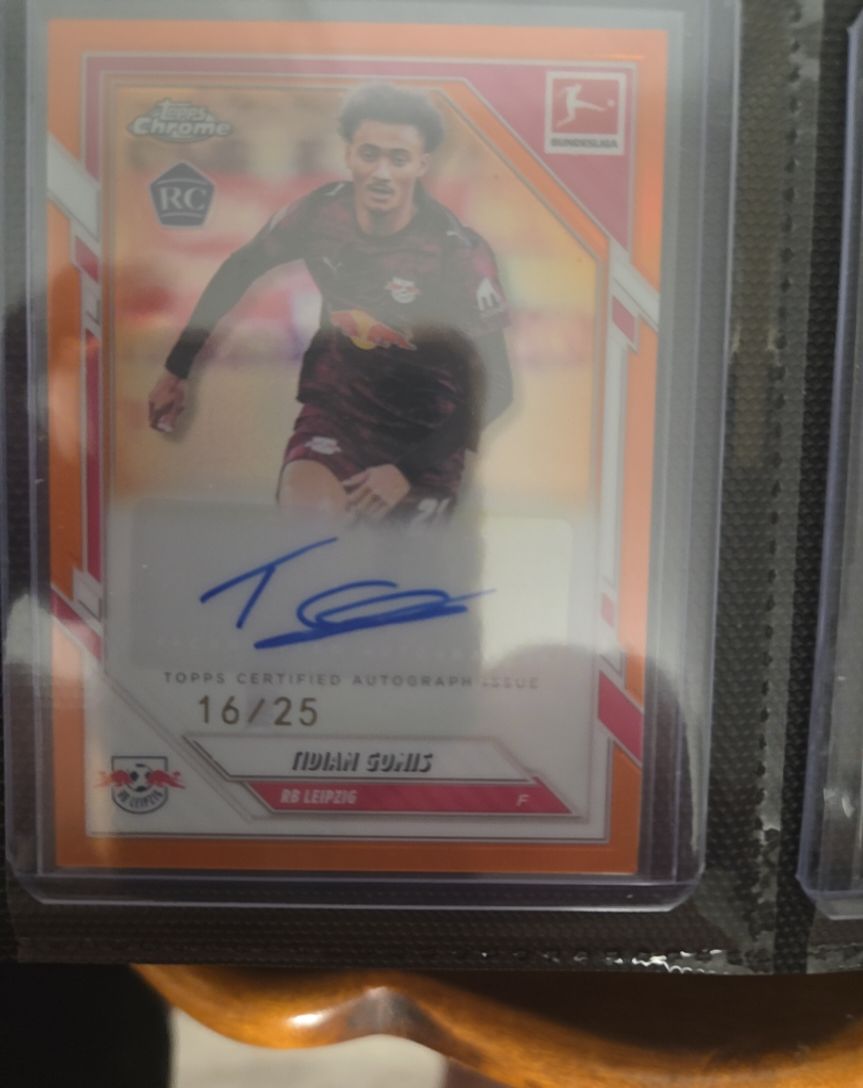 2025 Topps Chrome Bundesliga #BA-TG Tidiam Gomis — front