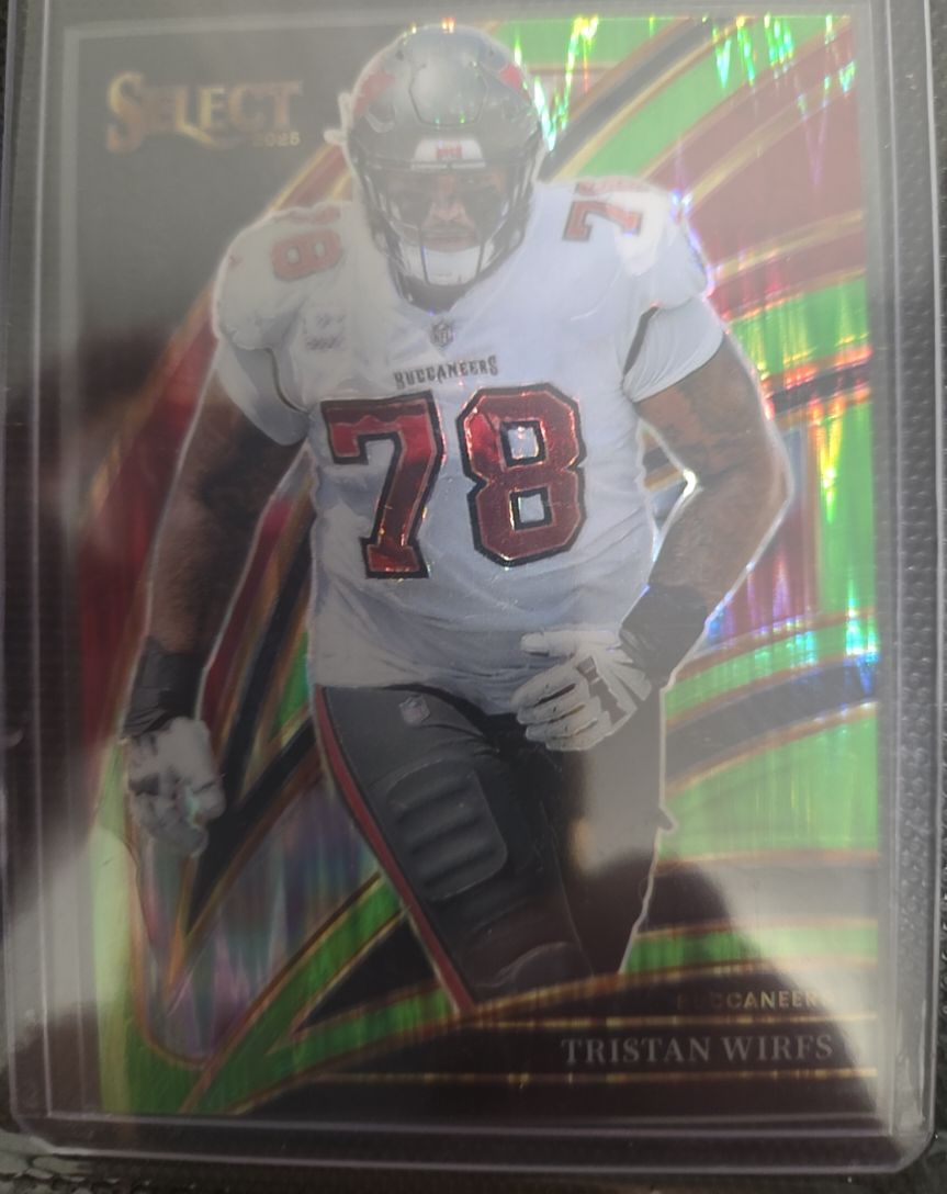 2025 Panini Select #238 Tristan Wirfs Club Level — front
