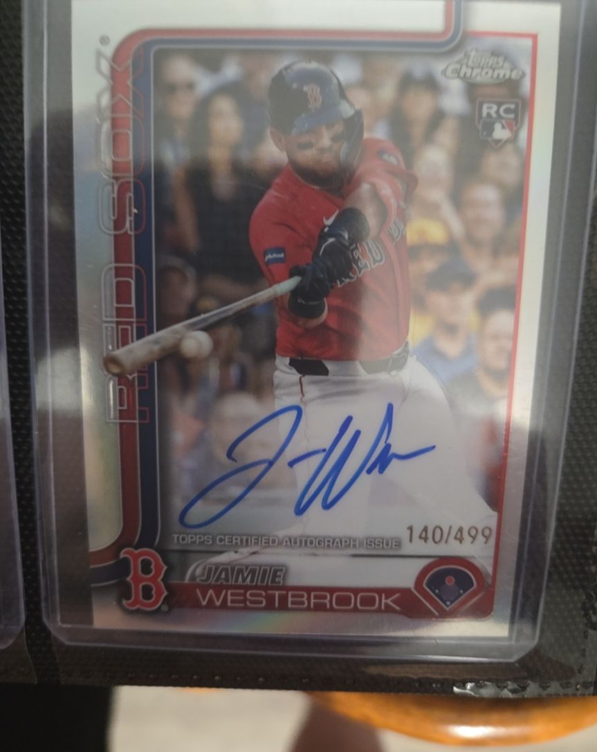 2025 Topps Chrome Update #RA-JWE Jamie Westbrook — front