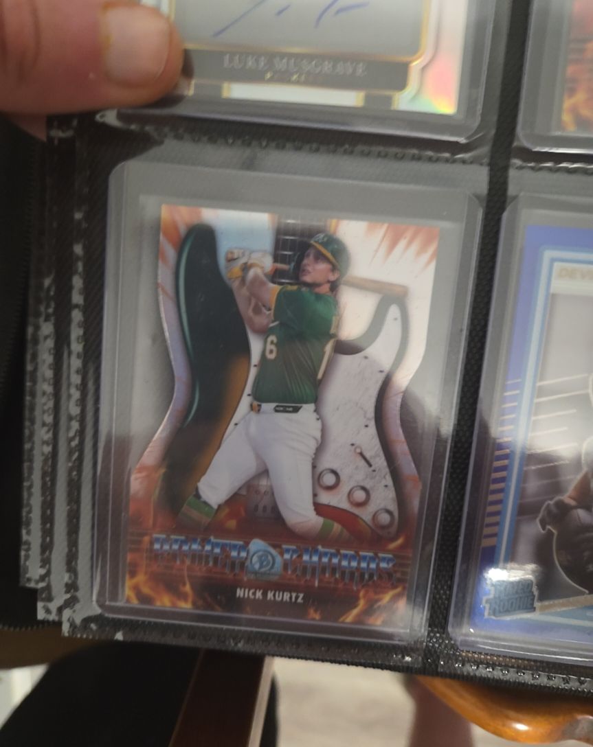 2026 Bowman Chrome #PC-6 Nick Kurtz — front