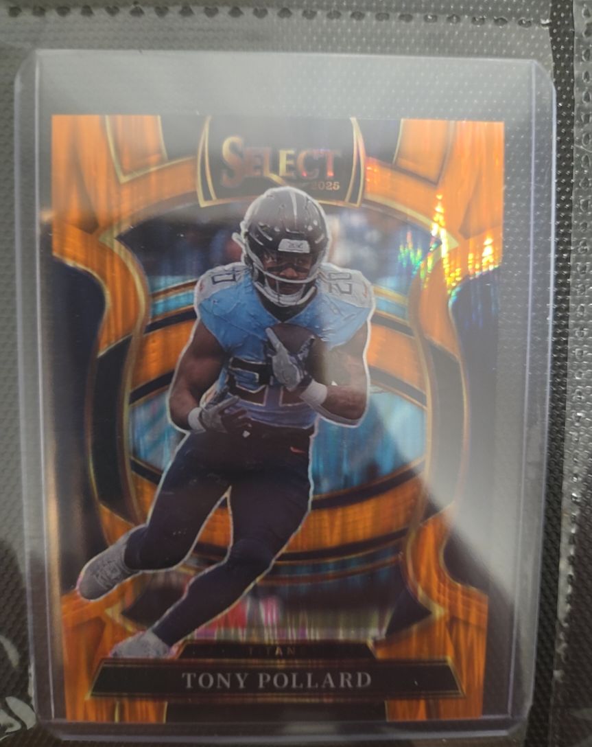 2025 Panini Select Concourse #25 Tony Pollard — front