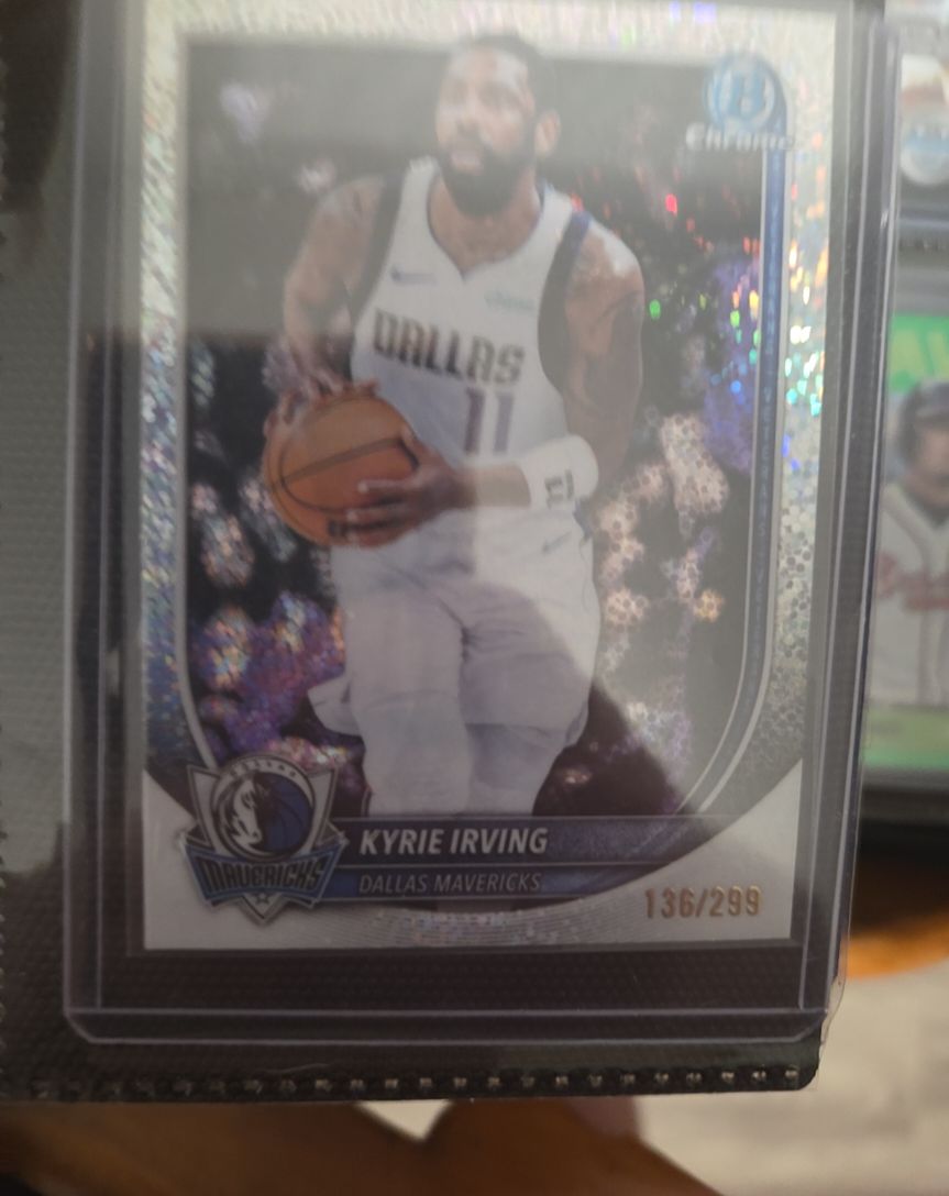 2025-26 Bowman Chrome #BCV-130 Kyrie Irving — front
