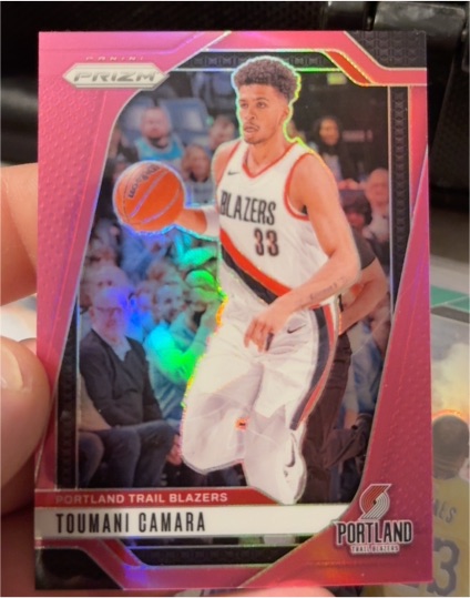 2024-25 Panini Prizm #215 Toumani Camara — front