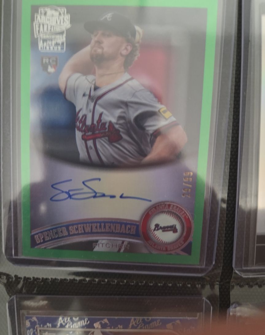 2025 Topps Archives #11FFA-SS Spencer Schwellenbach — front