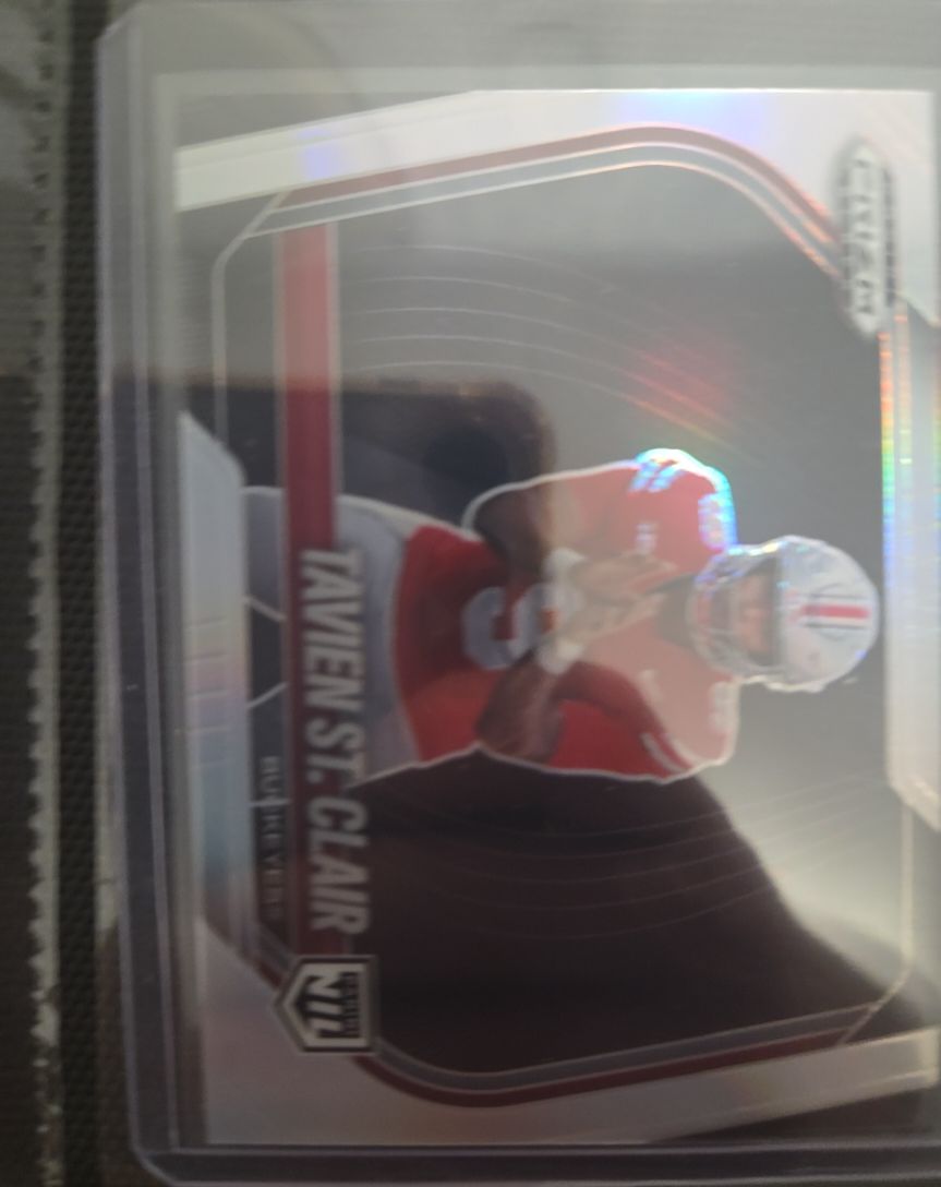 2025 Panini Prizm Black #193 Tavien St. Clair — front
