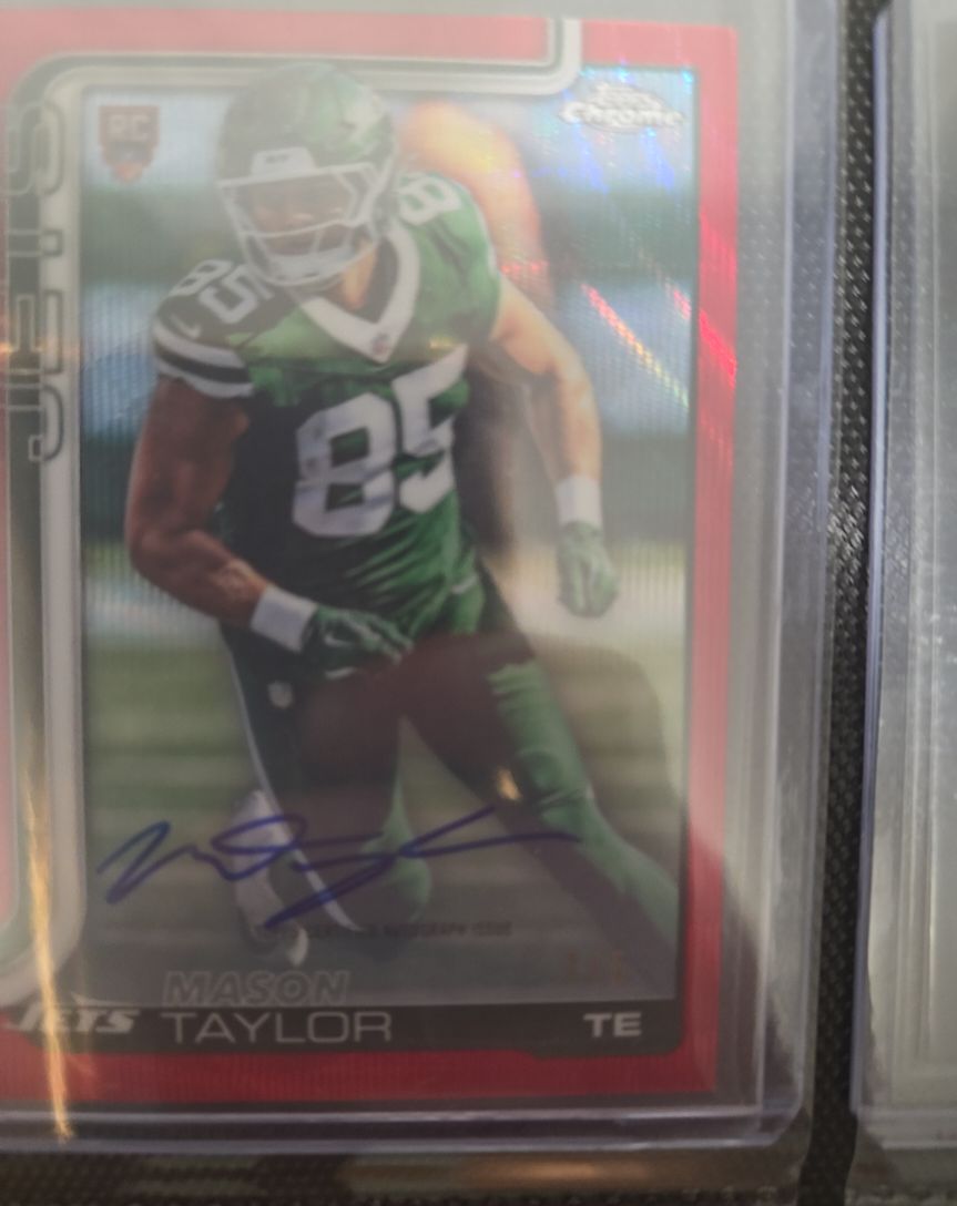 2025 Topps Chrome #RA-MT Mason Taylor — front