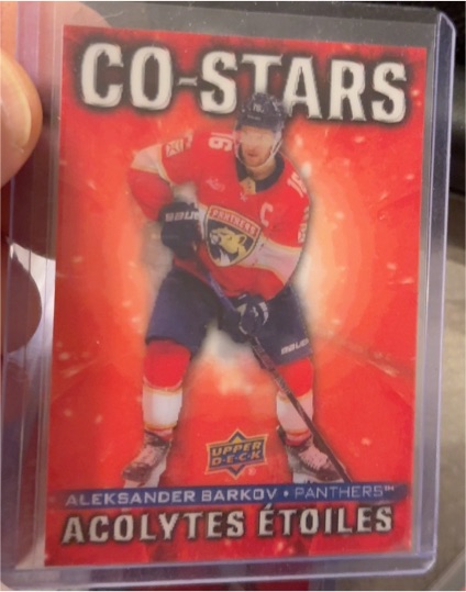 2025-26 Upper Deck Tim Hortons #CO-9 Aleksander Barkov Co-Stars — front
