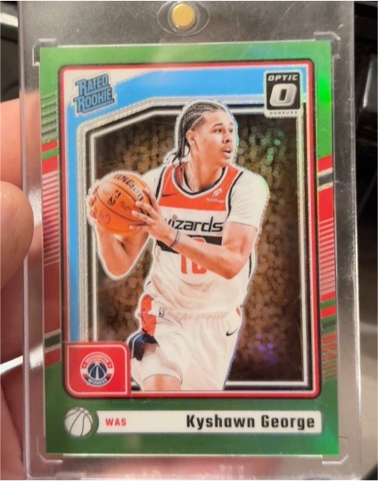 2024-25 Panini Donruss Optic #299 Kyshawn George — front