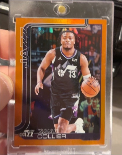 2025-26 Topps #133 Isaiah Collier — front
