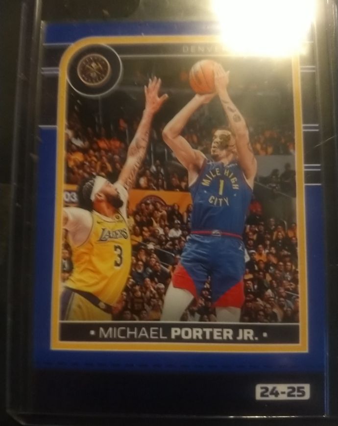 2024-25 Panini NBA Hoops #187 Michael Porter Jr. — front