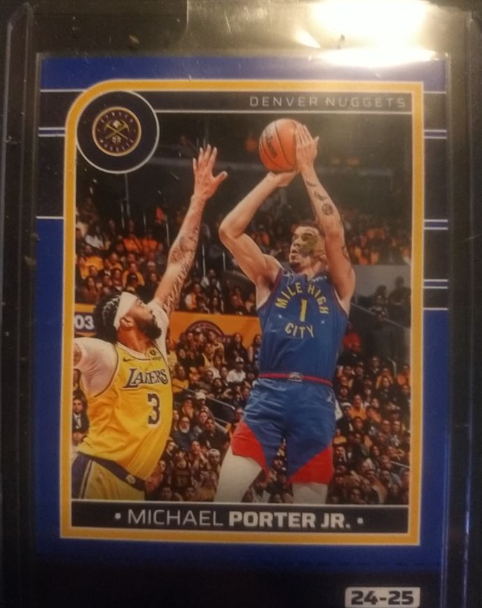 2024-25 Panini NBA Hoops #187 Michael Porter Jr. — front