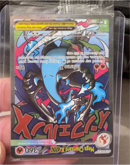 2025 Pokémon MEP Mega Charizard X ex #023 Promo — front