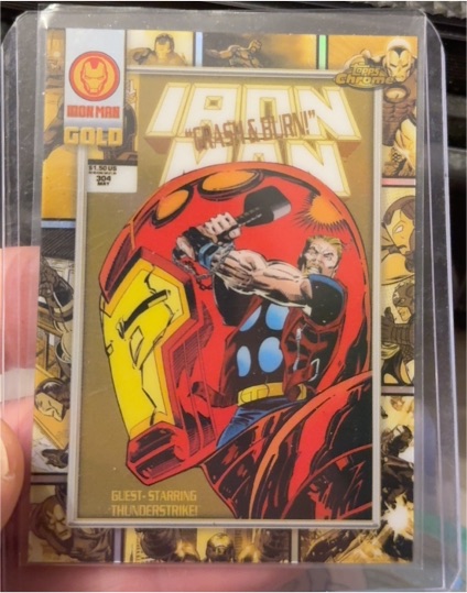2025 Topps Chrome Marvel #304 Thor — front