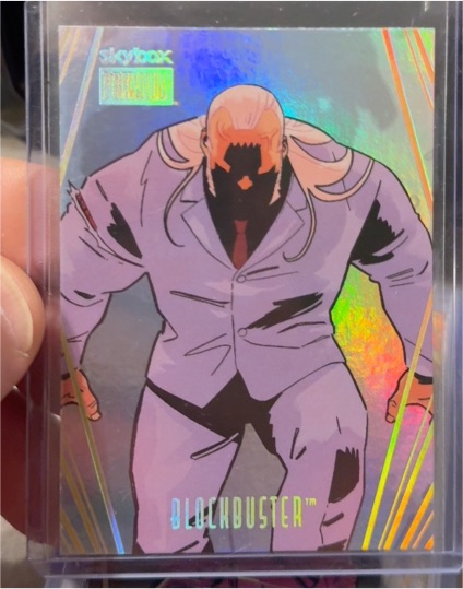 2025 Skybox Metal Universe Batman #S-30 Blockbuster — front