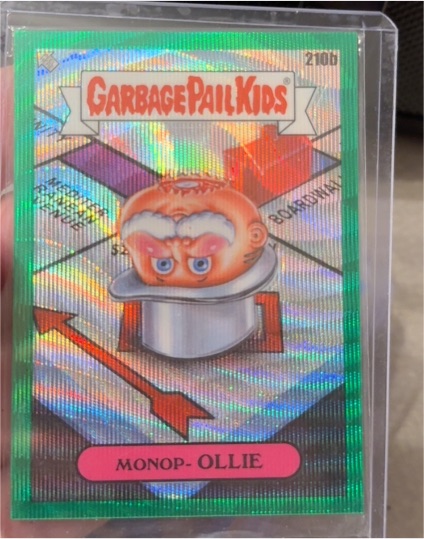 2022 Topps Garbage Pail Kids Chrome Series 5 #210b Monop-Ollie — front