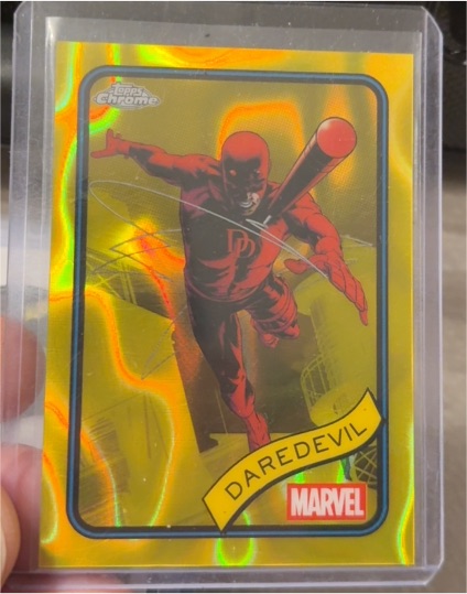 2025 Topps Chrome Marvel #97 Daredevil — front