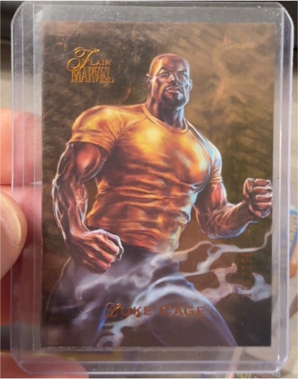 2023 Marvel Flair #41 Luke Cage — front