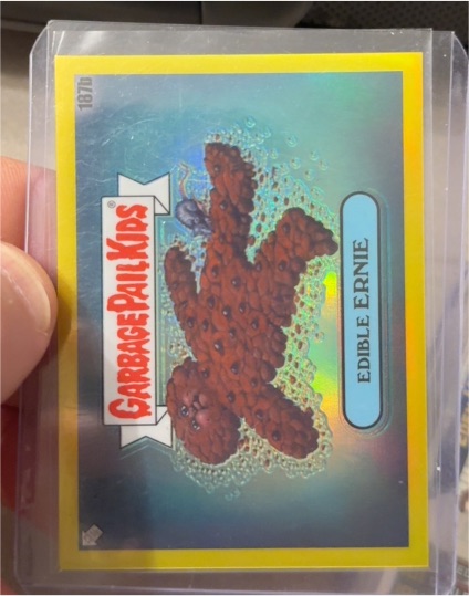 2022 Topps Chrome Garbage Pail Kids Series 5 #187b Edible Ernie — front