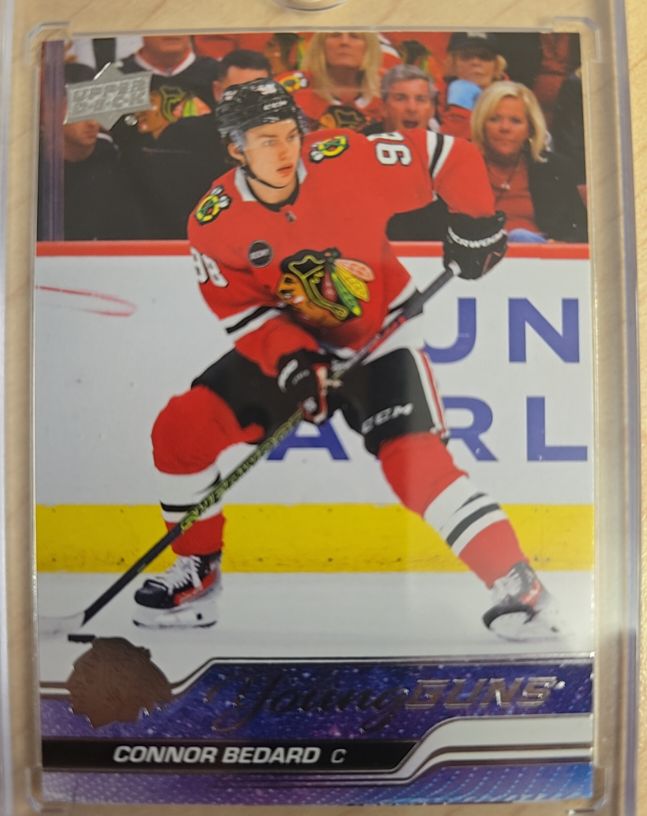 2023-24 Upper Deck Series 2 #451 Connor Bedard Young Guns — front