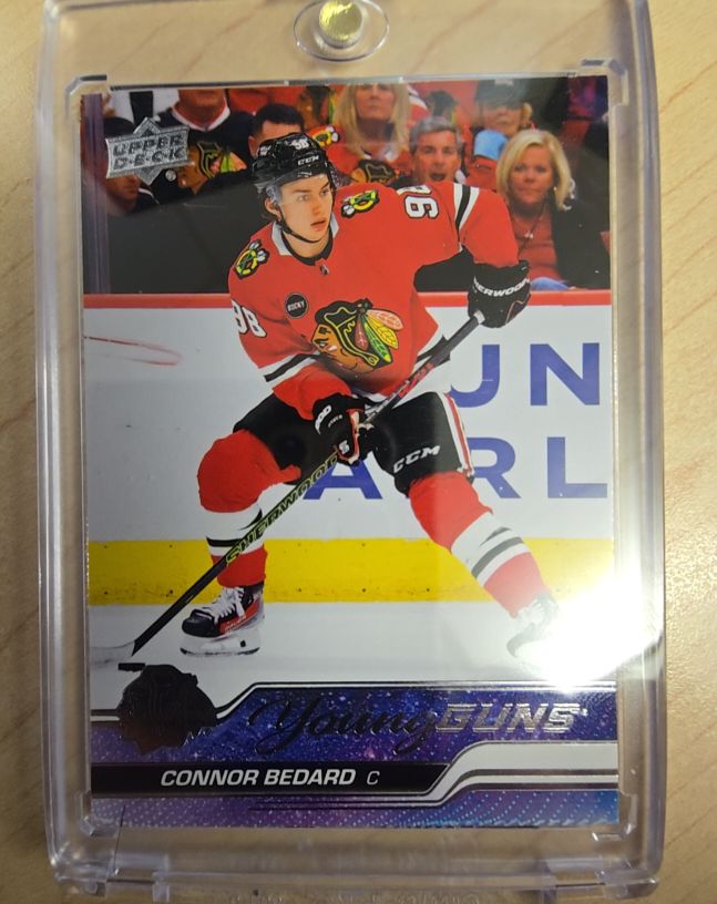 2023-24 Upper Deck Series 2 #451 Connor Bedard Young Guns — front