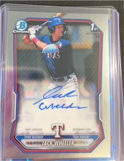 2026 Bowman Chrome #CPA-JWH Jack Wheeler — front