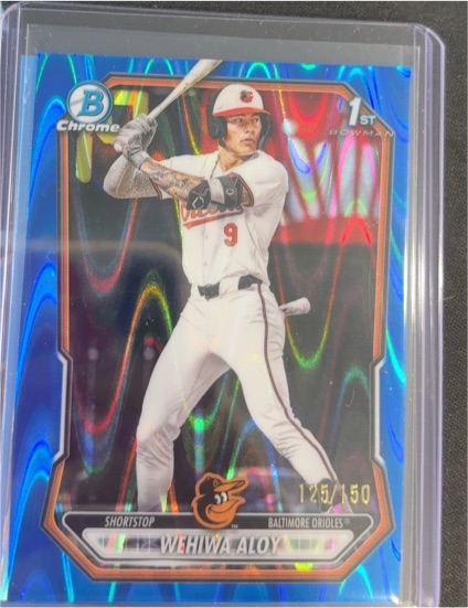 2026 Bowman Chrome #BCP-135 Wehiwa Aloy — front