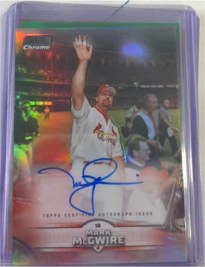 2025 Topps Stadium Club Chrome #SCCA-MMC Mark McGwire — front