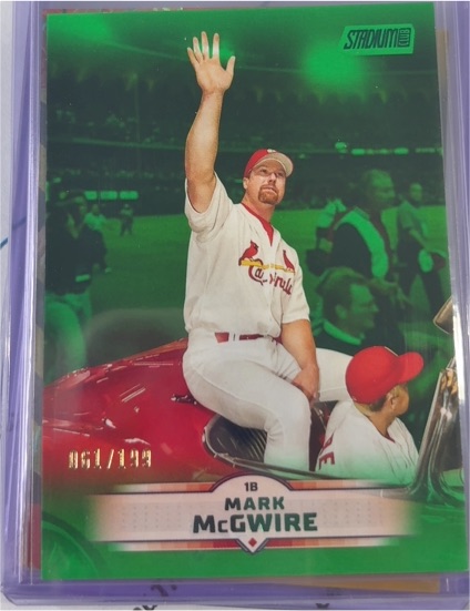 2025 Topps Stadium Club #15 Mark McGwire — front