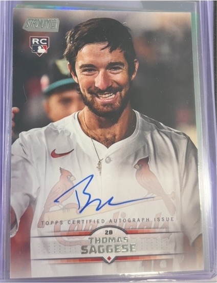 2025 Topps Stadium Club #SCBA-TS Thomas Saggese — front