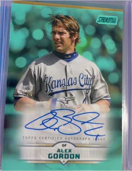 2025 Topps Stadium Club #SCBA-AGO Alex Gordon — front