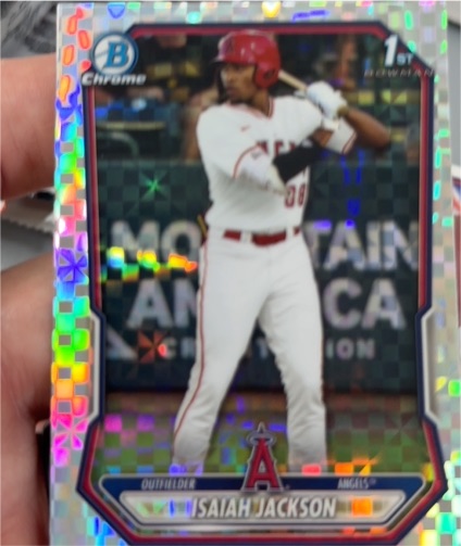 2026 Bowman Chrome #BCP-60 Isaiah Jackson — front