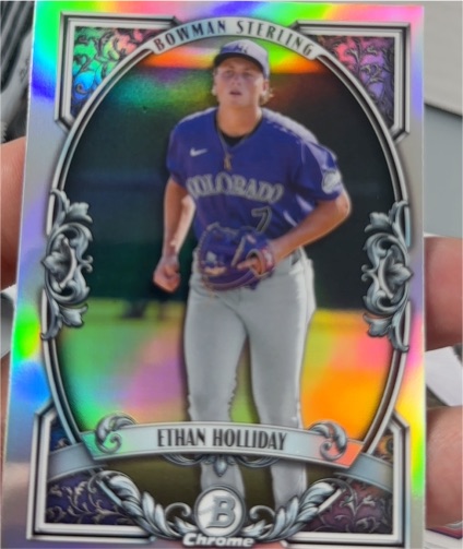 2026 Bowman Chrome Sterling #BST-11 Ethan Holliday — front
