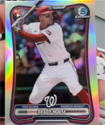 2026 Bowman Chrome #92 Brady House — front