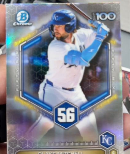 2026 Bowman Chrome #BTP-56 Blake Mitchell — front