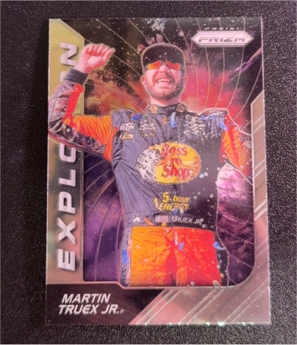 2018 Panini Prizm #90 Martin Truex Jr. Explosion — front
