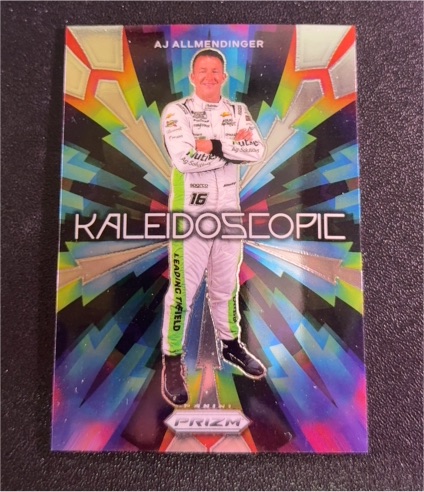 2023 Panini Prizm #K14 AJ Allmendinger Kaleidoscopic — front