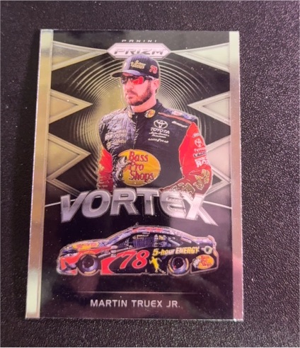 2018 Panini Prizm #60 Martin Truex Jr. Vortex — front