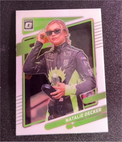 2022 Donruss Optic #25 Natalie Decker — front