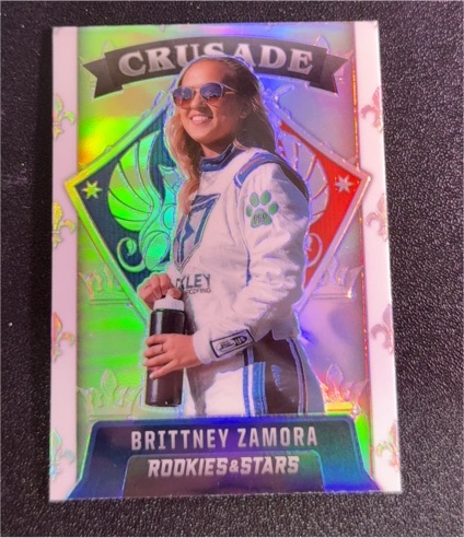 2022 Panini Chronicles Rookies & Stars Crusade #1 Brittney Zamora — front