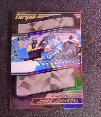 2017 Panini Torque Track Vision #TV2 Jimmie Johnson — front