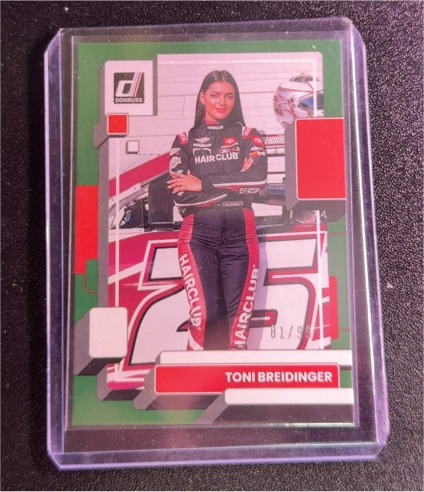 2023 Panini Donruss Racing #93 Toni Breidinger — front