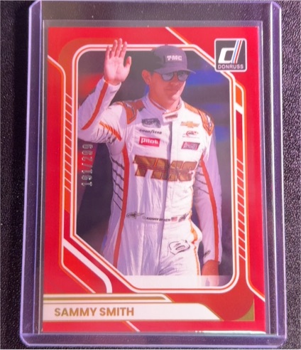 2026 Donruss Racing #75 Sammy Smith — front