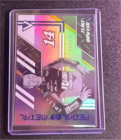 2020 Panini Chronicles #9 Clint Bowyer Pedal to the Metal — front