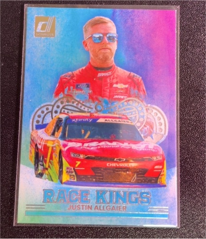 2026 Donruss #15 Justin Allgaier Race Kings — front