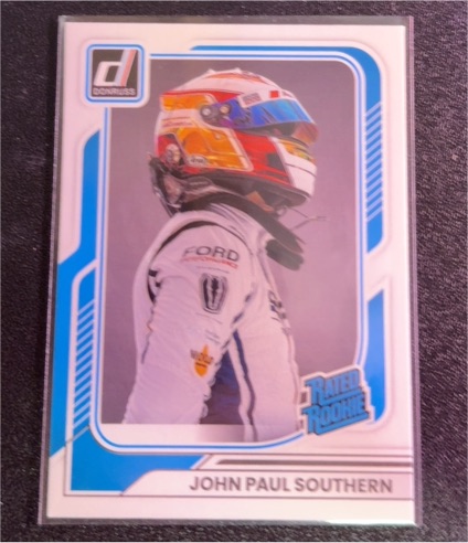 2026 Donruss Racing #96 John Paul Southern Rated Rookie — front