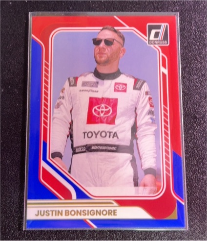 2026 Donruss NASCAR #83 Justin Bonsignore — front