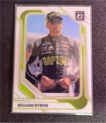 2026 Donruss Optic #22 William Byron — front